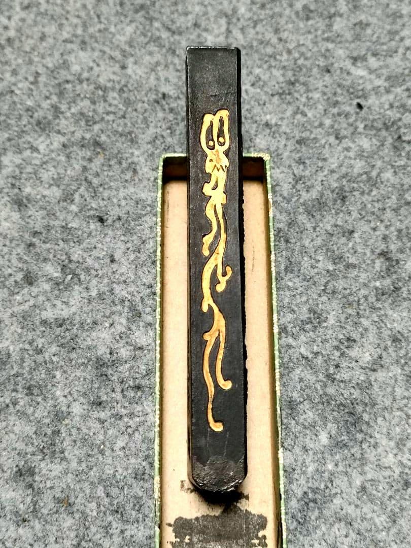 古墨 玄林堂 天向龍 固形墨 書道用品 習字 高級作品用の写真4枚目