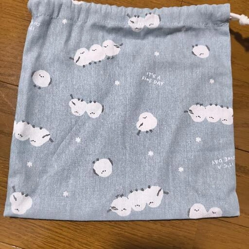 シマエナガ 巾着