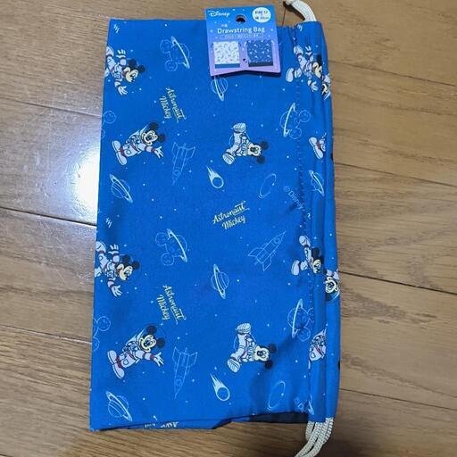 巾着 ミッキーマウス 新品未使用 タグ付き
