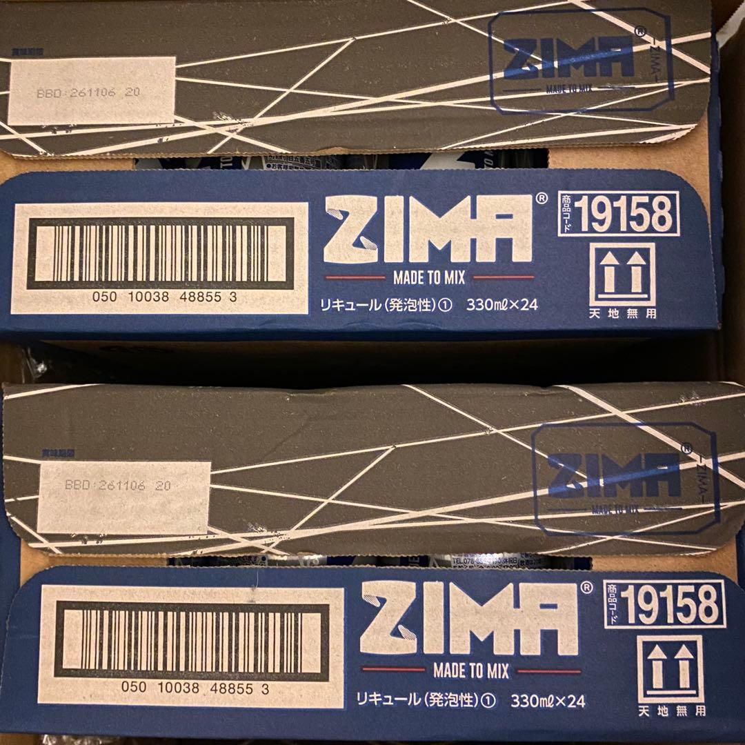 ZIMA ジーマ 缶(330ml*24本入) × 2箱の写真2枚目