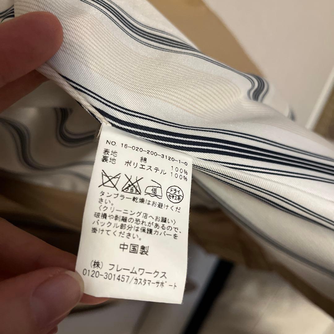 Spick & Span フード付きトレンチコート ベージュ36の写真5枚目