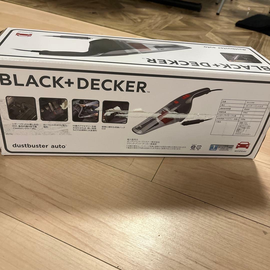 BLACK+DECKER ダストバスターオート NV1210AV 掃除機の写真2枚目