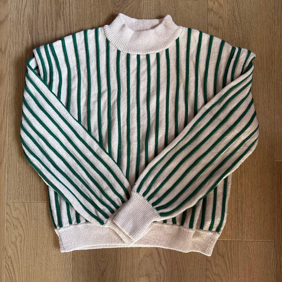 【最終値下げ】AMERI VINTAGE ストライプ ニット 定価16,500円の写真6枚目