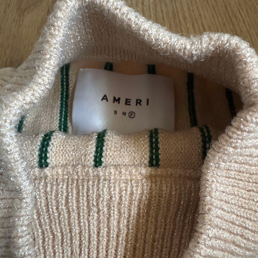 【最終値下げ】AMERI VINTAGE ストライプ ニット 定価16,500円の写真8枚目