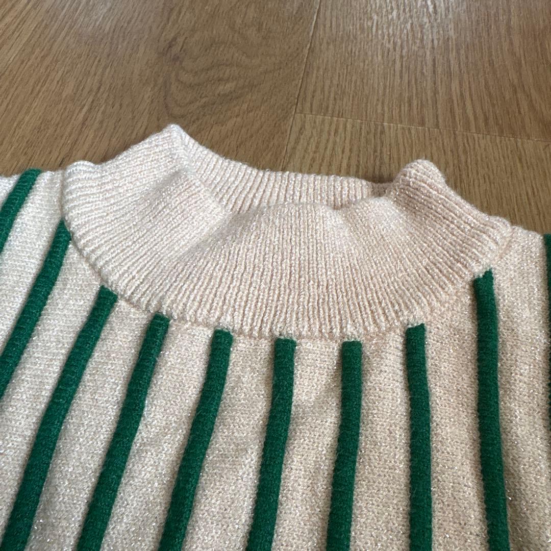 【最終値下げ】AMERI VINTAGE ストライプ ニット 定価16,500円の写真9枚目