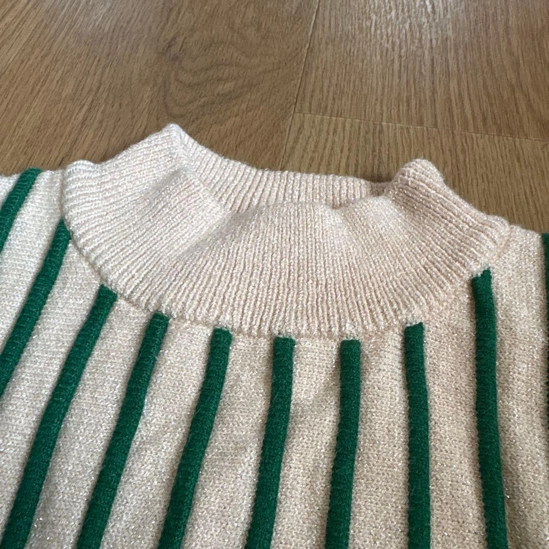 【最終値下げ】AMERI VINTAGE ストライプ ニット 定価16,500円の写真9枚目
