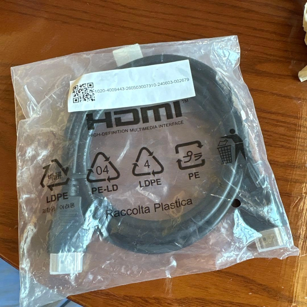新品未開封+未使用 HDMIケーブル 2本セットの写真2枚目