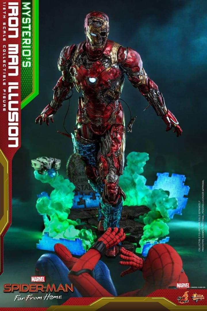 【レア】アイアンマン フィギュア 台座付き