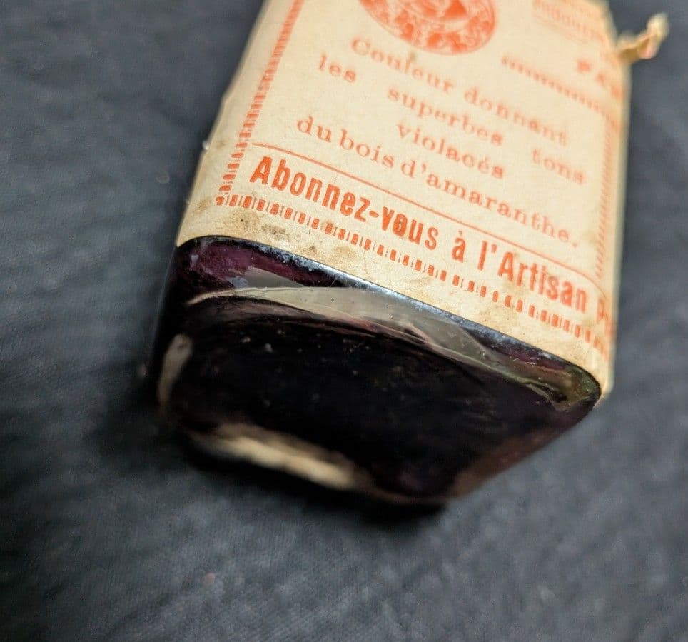 アンティーク L'Artisan インク AMARANTHE フランス製の写真6枚目