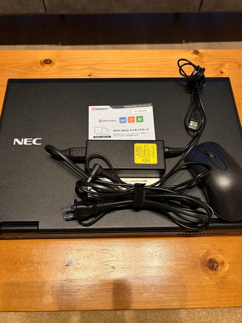 【訳あり・WPS Office付き】NEC ノートパソコン Core i5