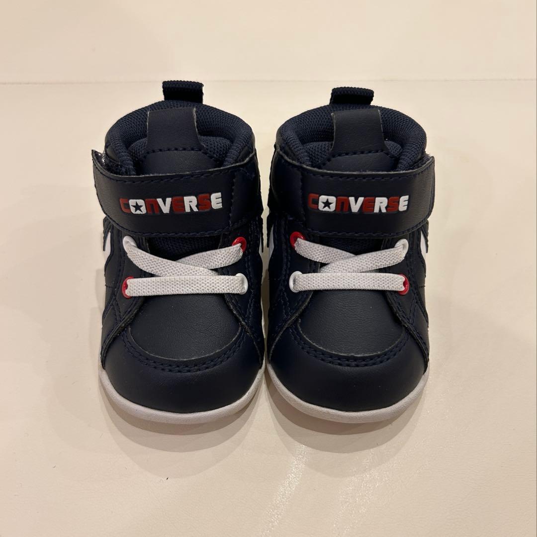 【美品】CONVERSE ベビーシューズ 11.5cm ネイビー