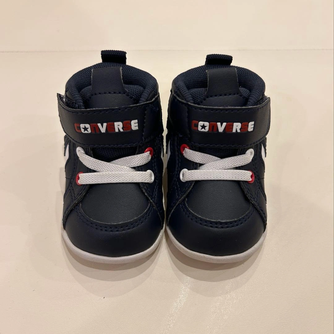 【美品】CONVERSE ベビーシューズ 11.5cm ネイビー