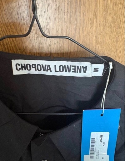 CHOPOVA LOWENA WAX COTTON SHIRTの写真3枚目