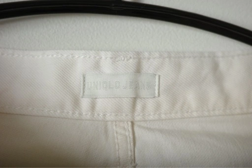 UNIQLO JEANS ホワイトデニムパンツ 25の写真2枚目