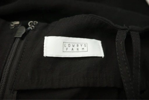 LOWRYS FARM キャミワンピース ブラックの写真3枚目