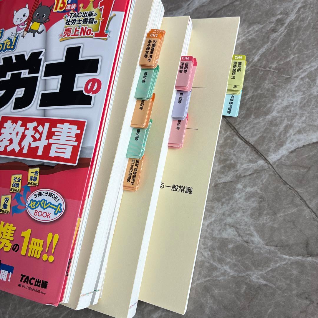 みんなが欲しかった！社労士の教科書・問題集 2026年度版セットの写真5枚目