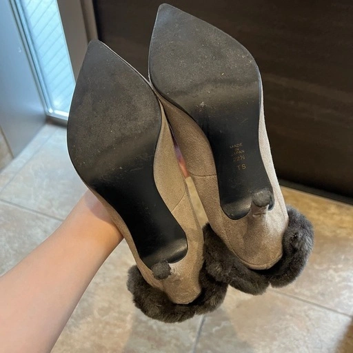 ♡DIANA パンプス ヒール ムートン風の写真5枚目