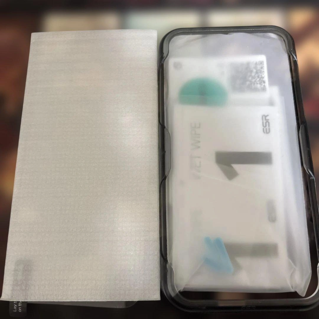 iPhone15pro ガラスフィルム アシスト付き