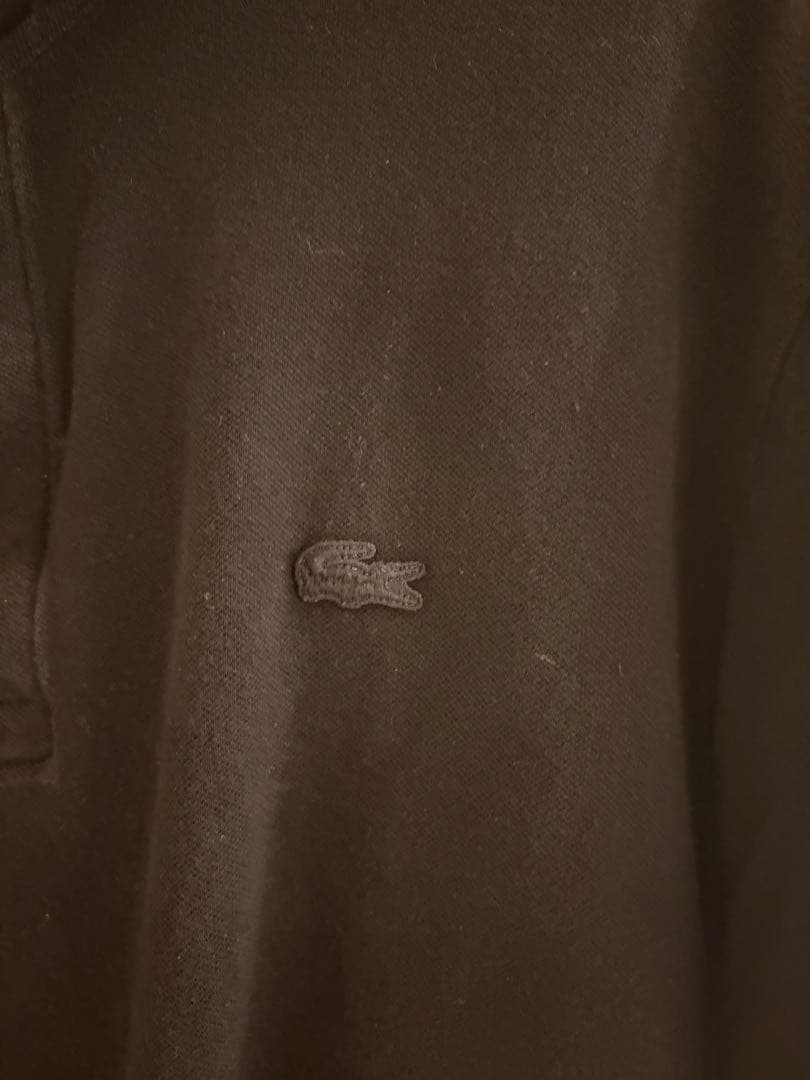 LACOSTE ラコステ ポロシャツ ブラック FR6の写真3枚目