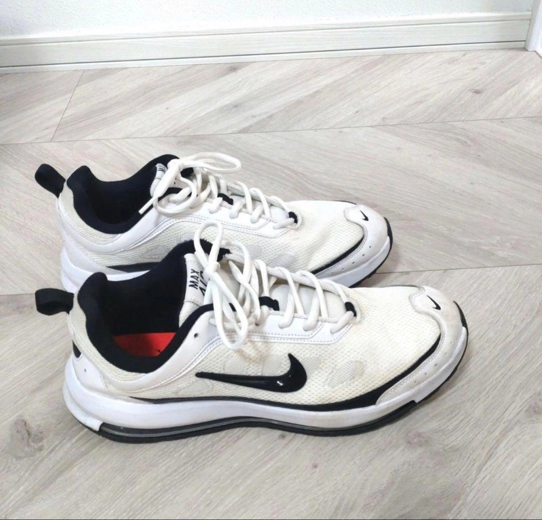 Nike Max Air ランニングシューズ ホワイト/ブラック サイズ30