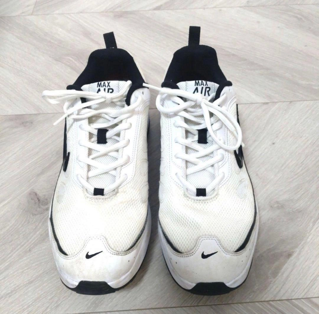 Nike Max Air ランニングシューズ ホワイト/ブラック サイズ30の写真2枚目
