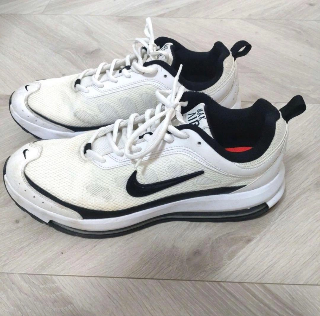Nike Max Air ランニングシューズ ホワイト/ブラック サイズ30の写真3枚目