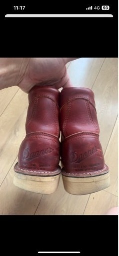 ダナー Danner プレーントゥ Vibramソール ワークブーツの写真3枚目