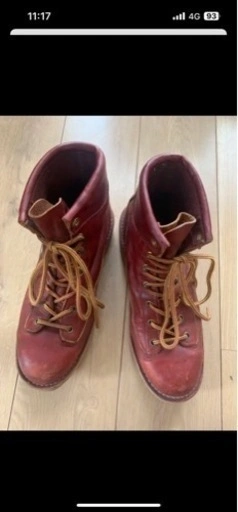 ダナー Danner プレーントゥ Vibramソール ワークブーツの写真5枚目