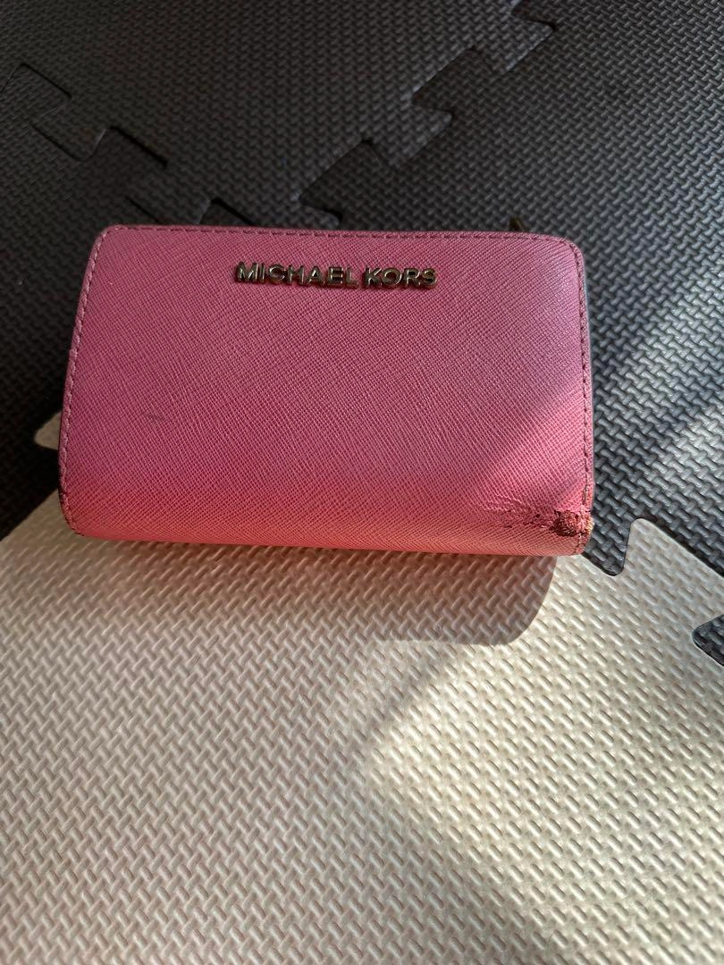 MICHAEL KORS 二つ折り財布 ピンク
