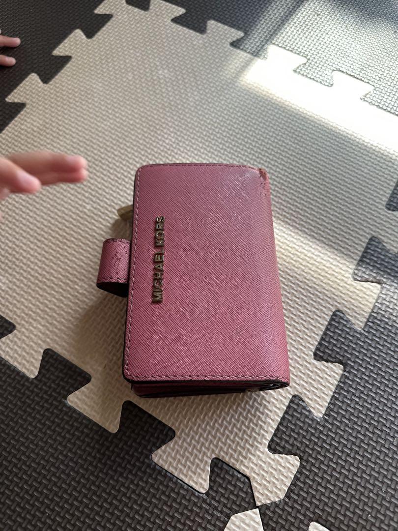 MICHAEL KORS 二つ折り財布 ピンクの写真6枚目