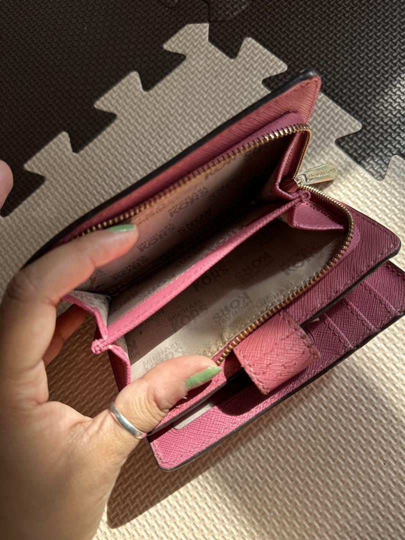 MICHAEL KORS 二つ折り財布 ピンクの写真9枚目