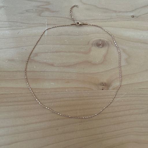 blackdia ocean グリッターチェーンネックレス幅1mm
