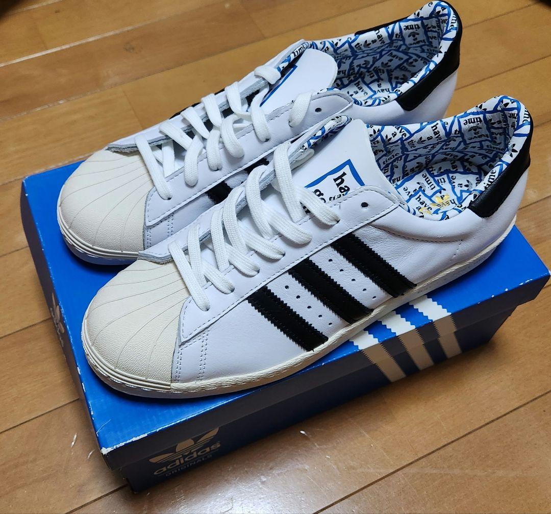 adidas スーパースター have a good time ホワイトブラック