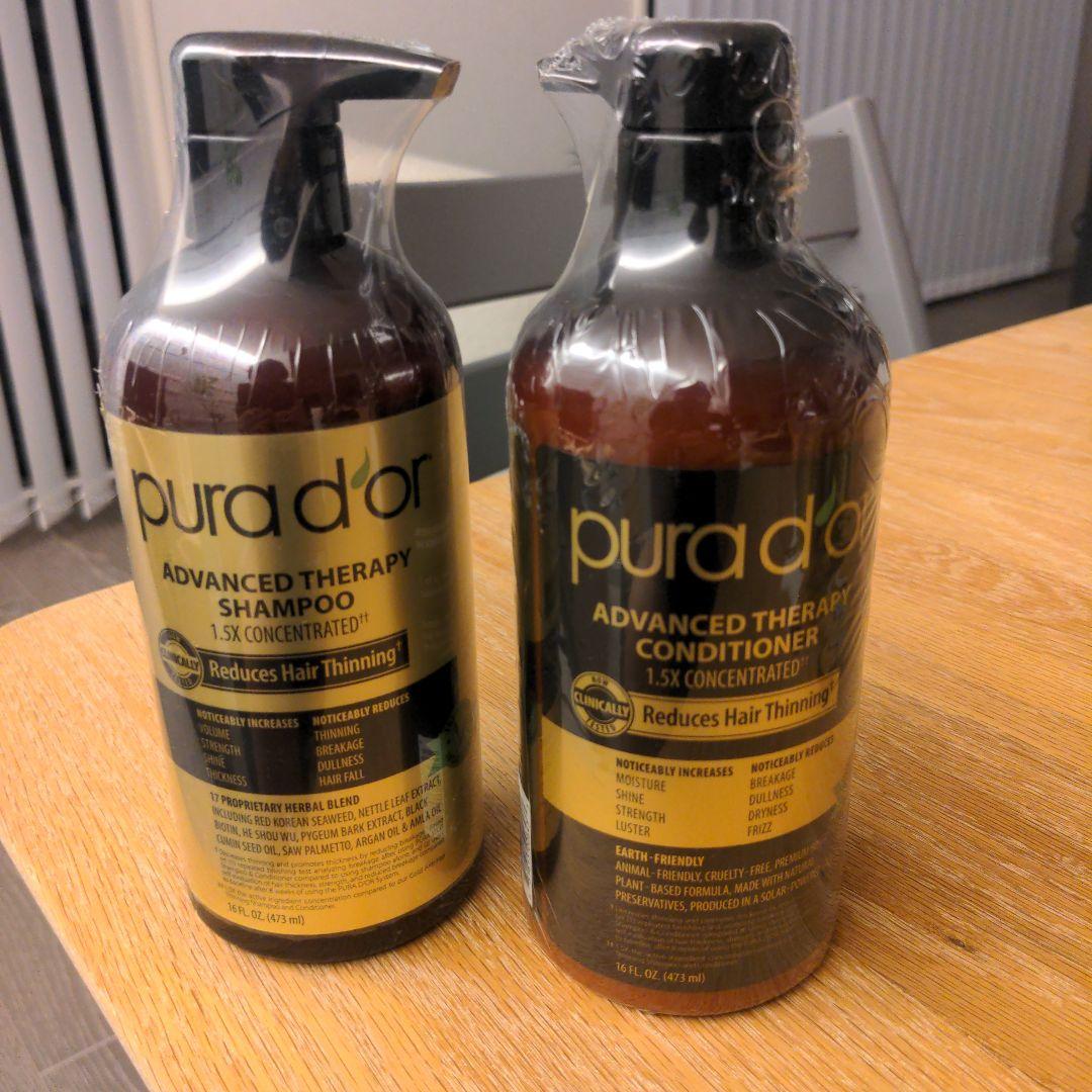 pura d'or Advanced Therapy シャンプーコンディショナー