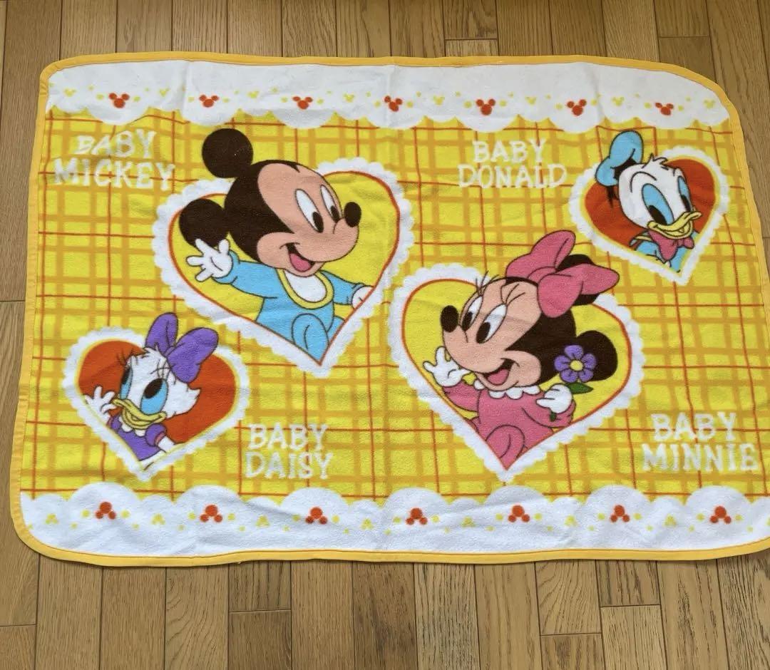ディズニー ひざ掛け ベビーミッキー ミニー ドナルド デイジー