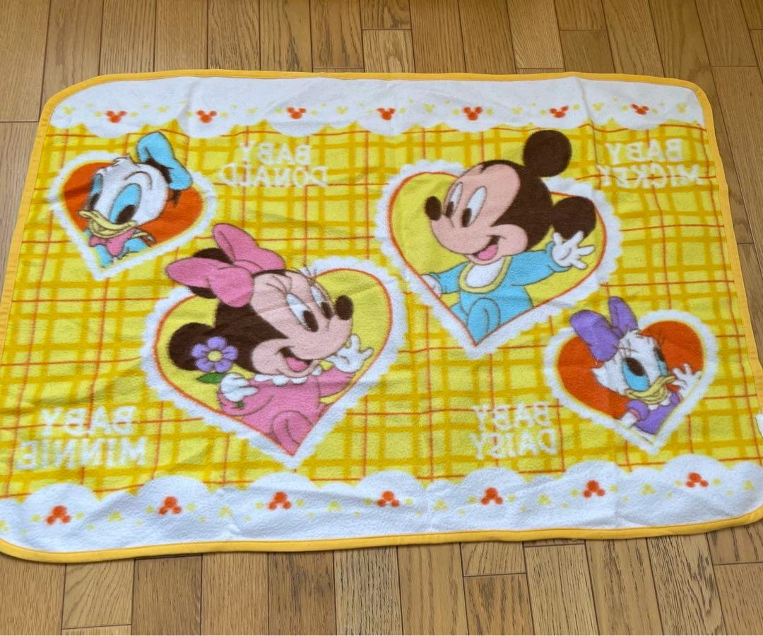 ディズニー ひざ掛け ベビーミッキー ミニー ドナルド デイジーの写真2枚目