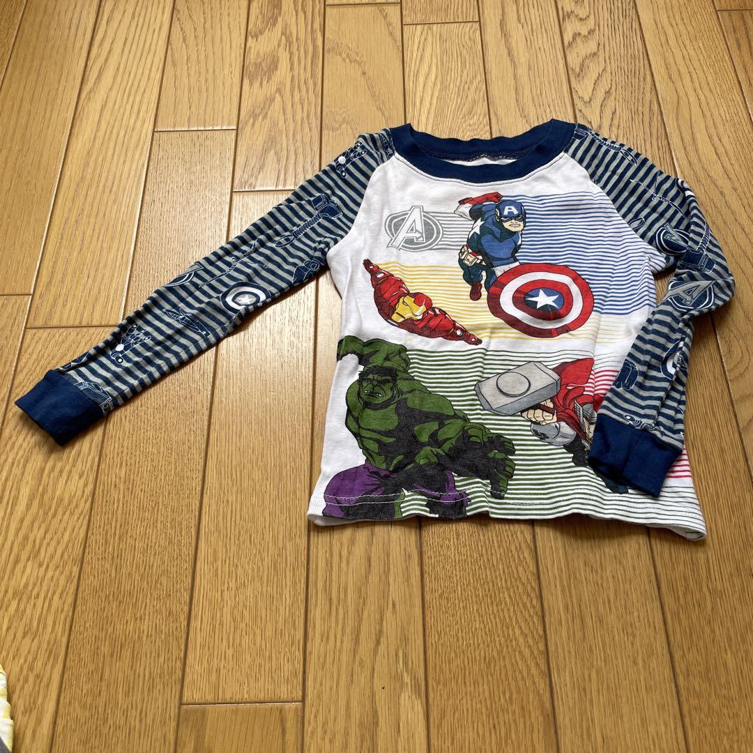 MARVEL マーベル パジャマ 100の写真2枚目