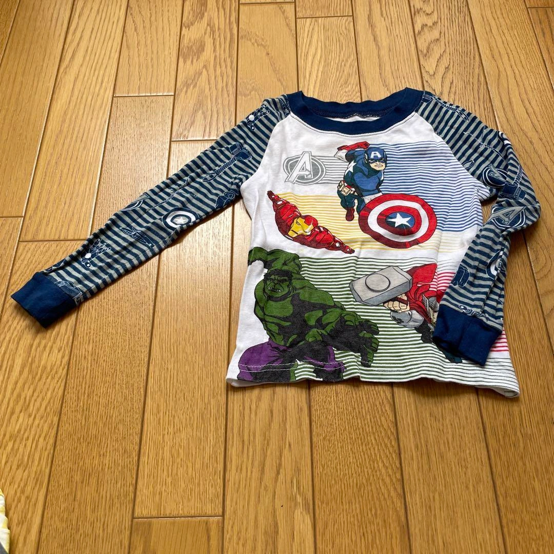 MARVEL マーベル パジャマ 100の写真2枚目