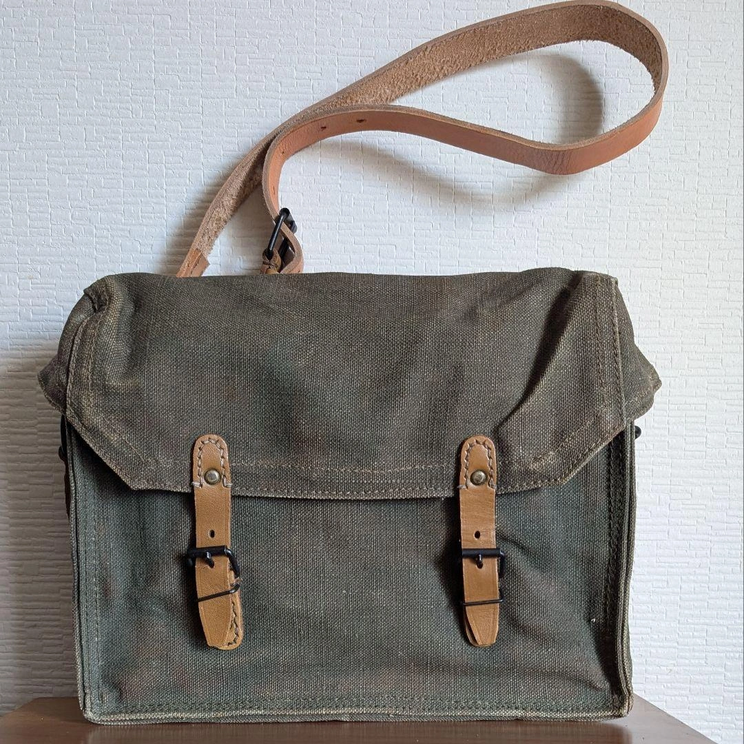 60s フランス軍ミュゼットバッグ - キャロット（Karrot）