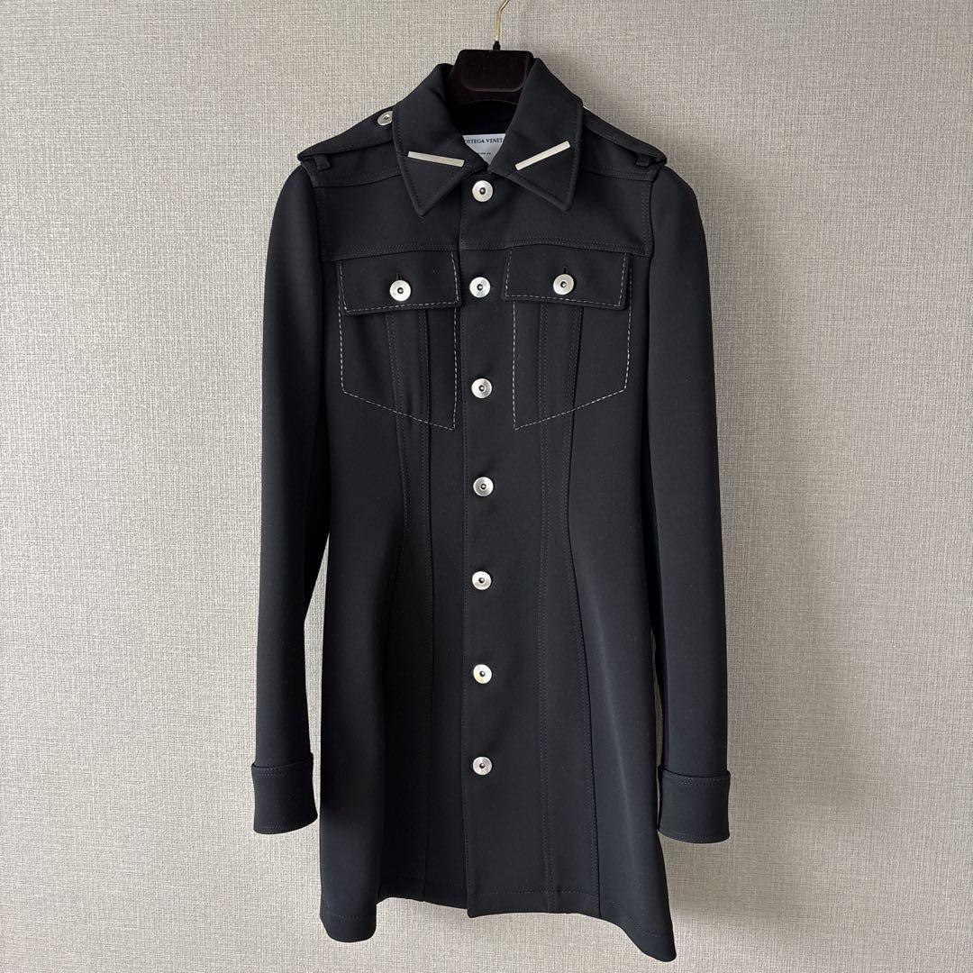 ボッテガべネタ　黒コート(美品)