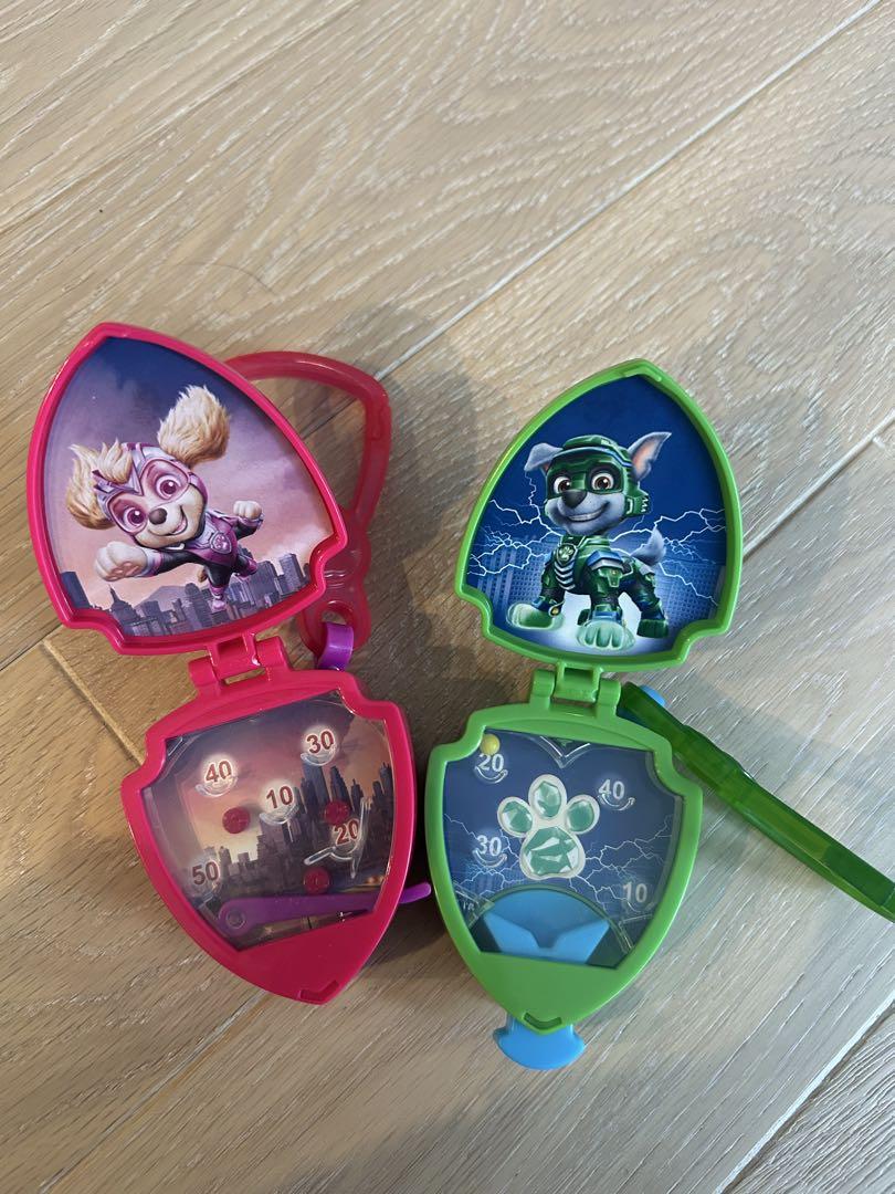 美品⭐︎スカイ ロッキー キーホルダー 2個セット　パウパトロール　ハッピーセットの写真2枚目