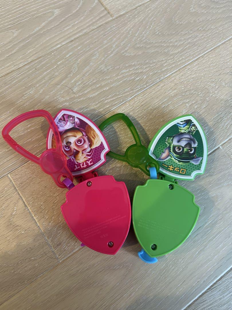 美品⭐︎スカイ ロッキー キーホルダー 2個セット　パウパトロール　ハッピーセットの写真3枚目