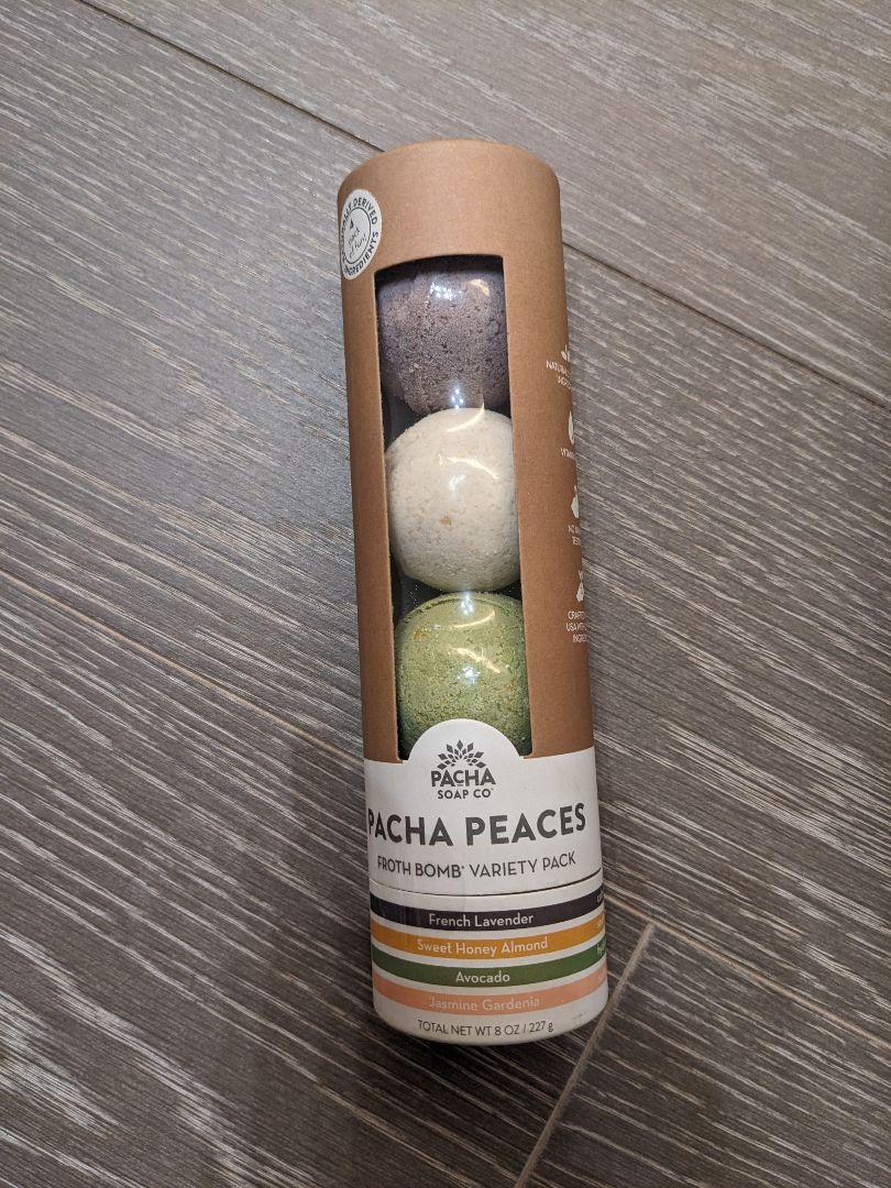 Pacha soap バスボムバラエティパック 4個入り