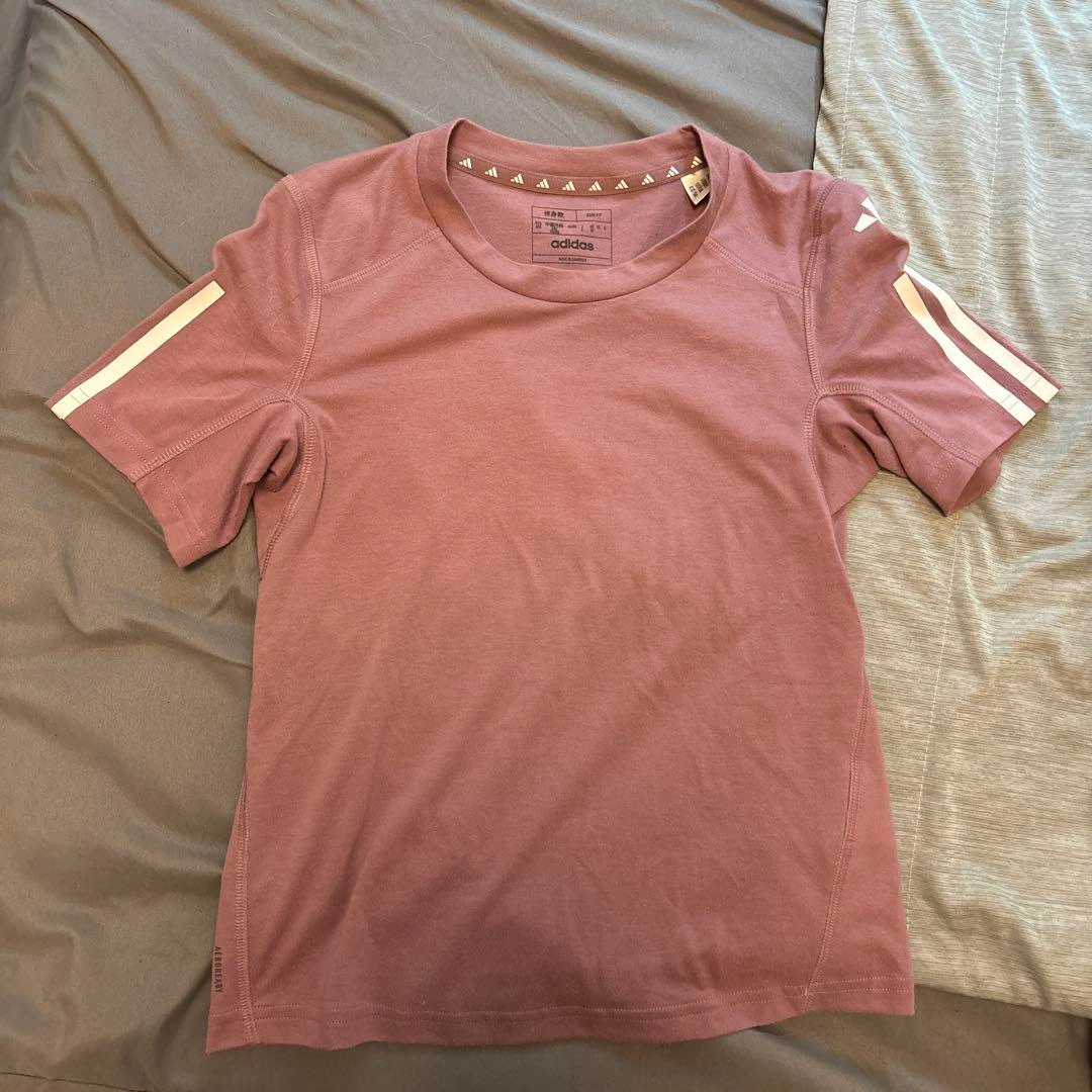 ピチT y2k adidas 半袖Tシャツ XSサイズ ピンク