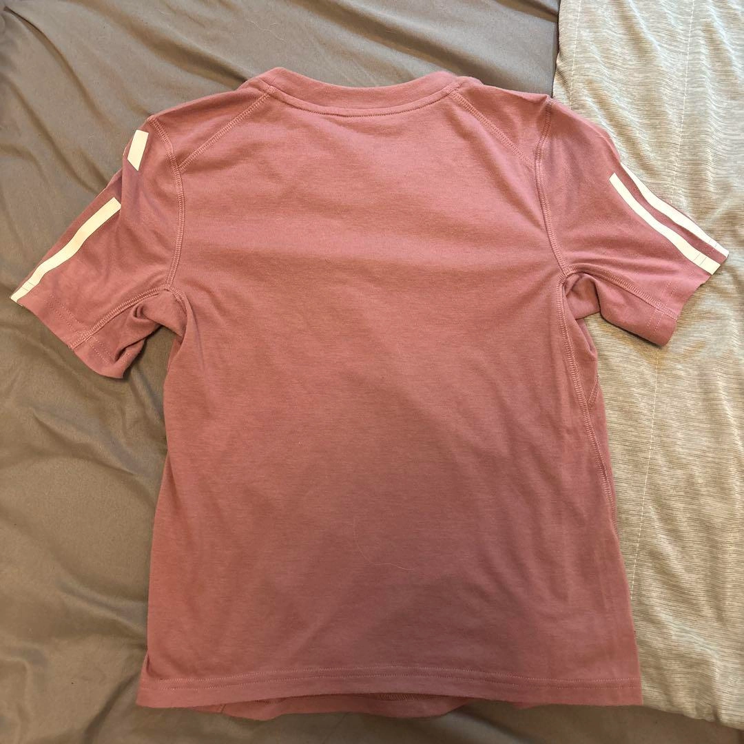 ピチT y2k adidas 半袖Tシャツ XSサイズ ピンクの写真4枚目