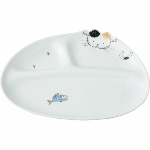 【新品未使用】波佐見焼　ネコのプレート＋マグカップ＋お椀