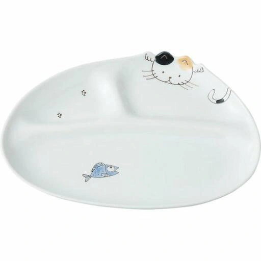 【新品未使用】波佐見焼 ネコのプレート+マグカップ+お椀