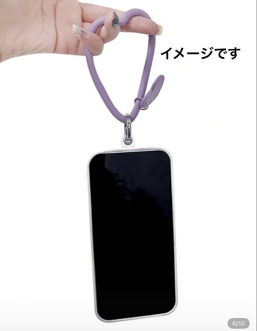 スマホ ホルダー ストラップ 手首 ブレスレットの写真5枚目