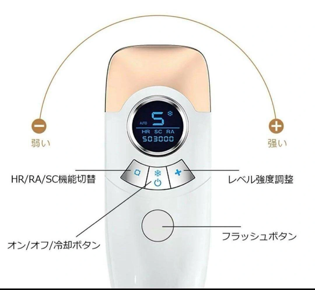 FASIZ IPL光脱毛器の写真5枚目