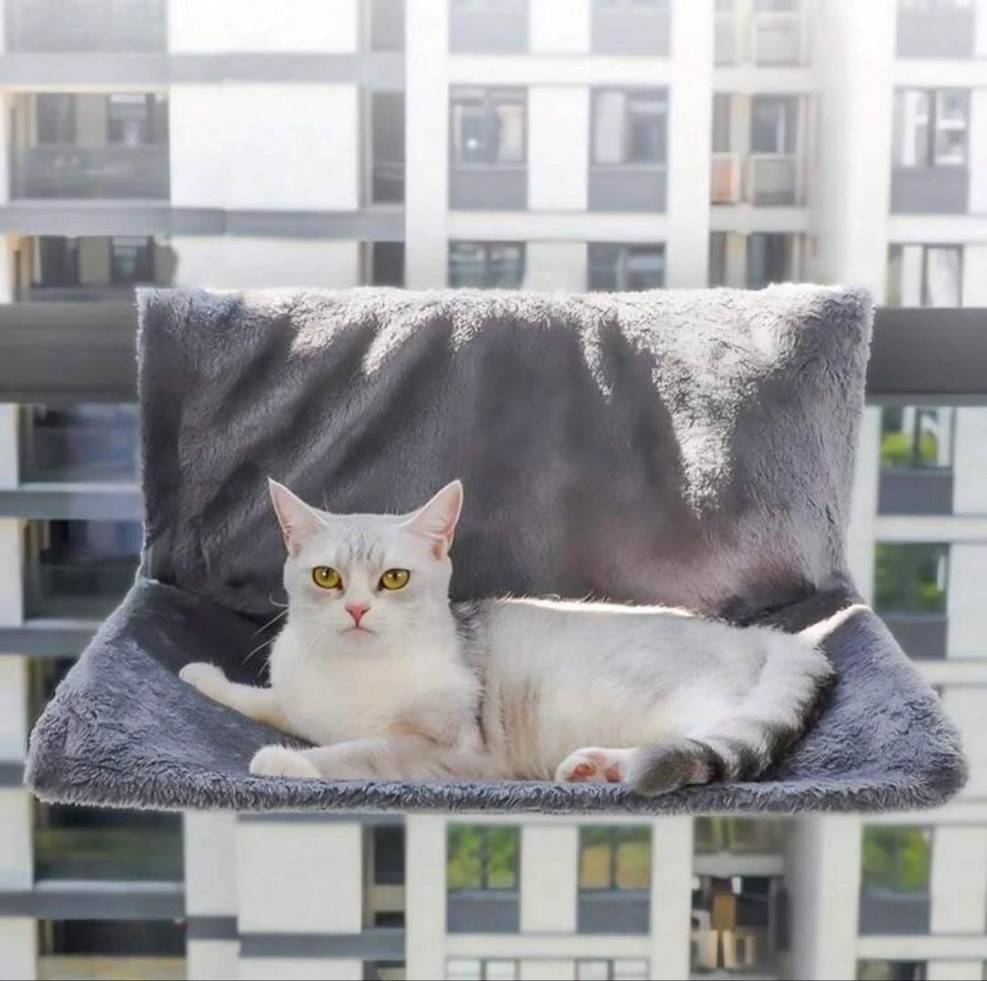 ふわふわ 猫 ハンモック ねこの写真2枚目